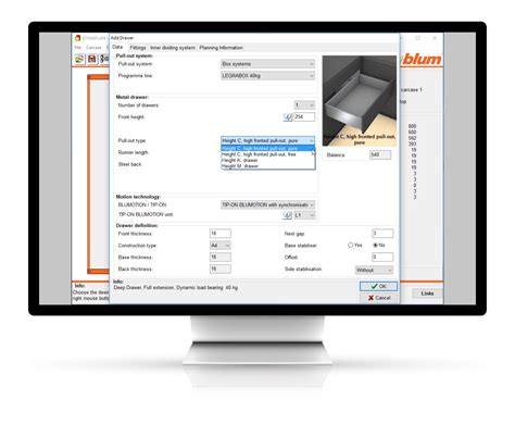 blum dynalog software.